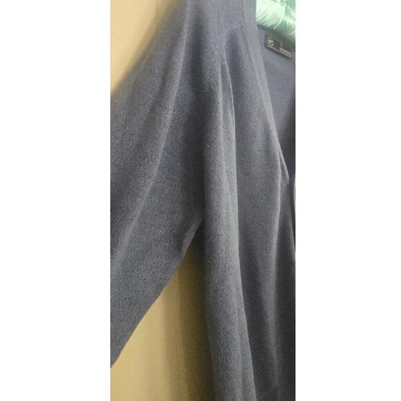 Vintage Navy Weatherproof Men's Button-Down Cardigan Size Large - Picture 4 of 8